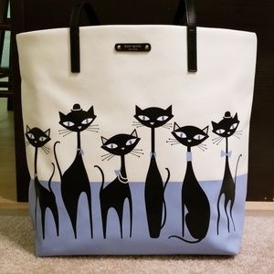 Kate Spade Jazz Cats Jazz Things Up Bag